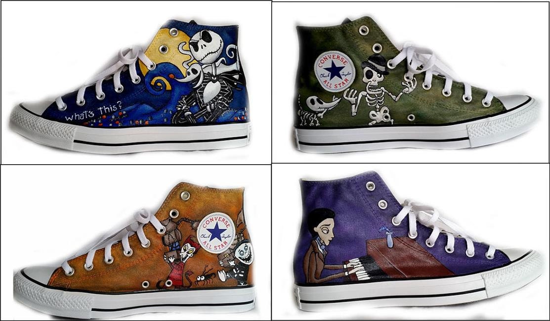 Corpse Bride Victor Jack Skellington Converse Men�s Corpse Bride Victor Jack Skellington Converse Men�s