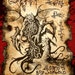 cthulhu DEMON EXORCISM Necronomicon page occult horror