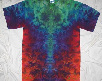 tie dye, small ice dye, inkblot ice dye, gildan ultra cotton tee, ice dye by grateful dan dyes, rorschach inkblot test, psychedelic dyes