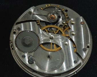 Gorgeous Vintage Antique Watch Pocket Watch Movement Steampunk S 97