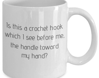 Crochet Hook, Handle Toward My Hand?