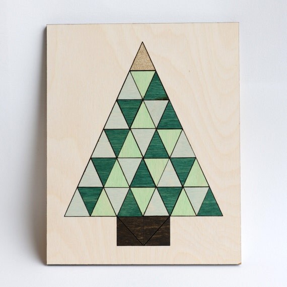 Items similar to Christmas puzzle - Christmas tree puzzle - Tree puzzle on Etsy