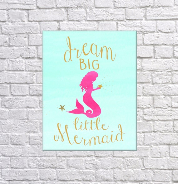 Free Free 223 Dream Big Little Mermaid Svg SVG PNG EPS DXF File