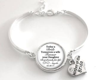 Mother of the Bride Bracelet | Keepsake Gift | Mother of the Bride Gift | Style 643