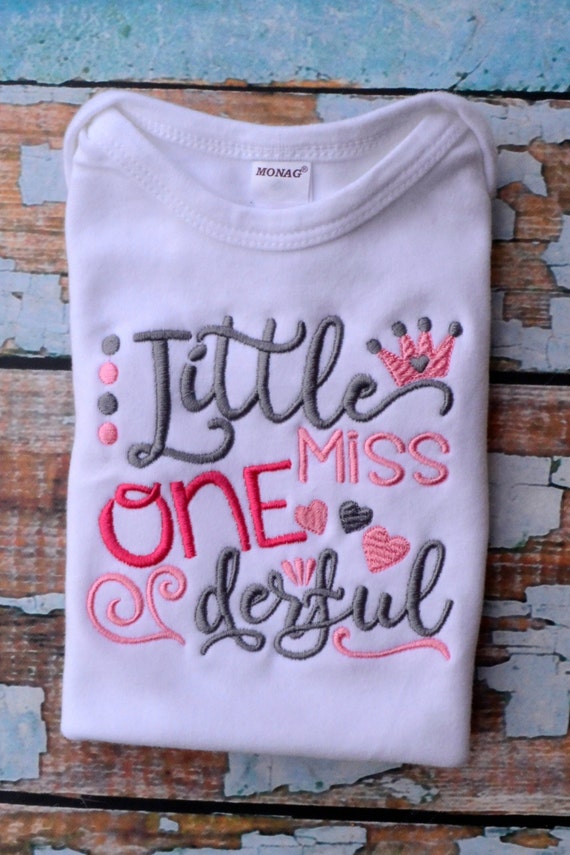 miss onederful shirt