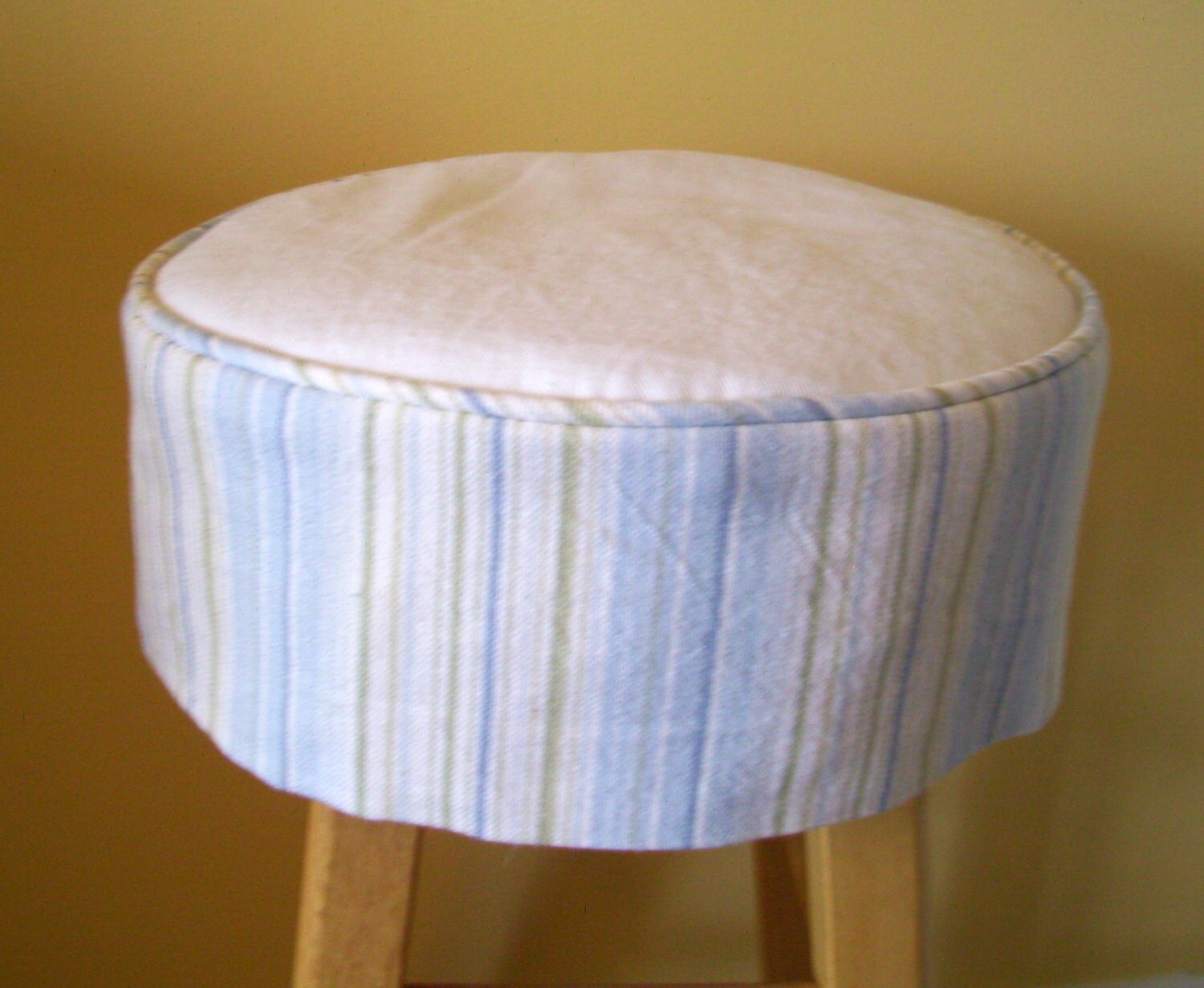 Round Barstool Slipcover with Cushion Bar Stool Covers