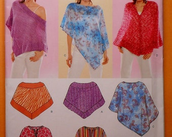 Poncho Sewing Pattern UNCUT New Look Sizes 6-24