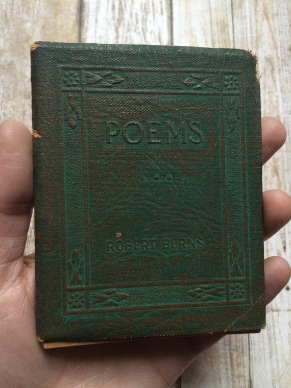 The POEMS AND SONGS of Robert Burns Miniature Book Little