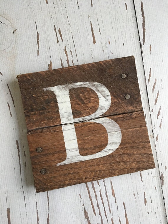 Items similar to Wall Decor Home Decor Letters Rustic Home decor