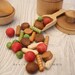 Pasta in a bag set.  Play kitchen wooden food.