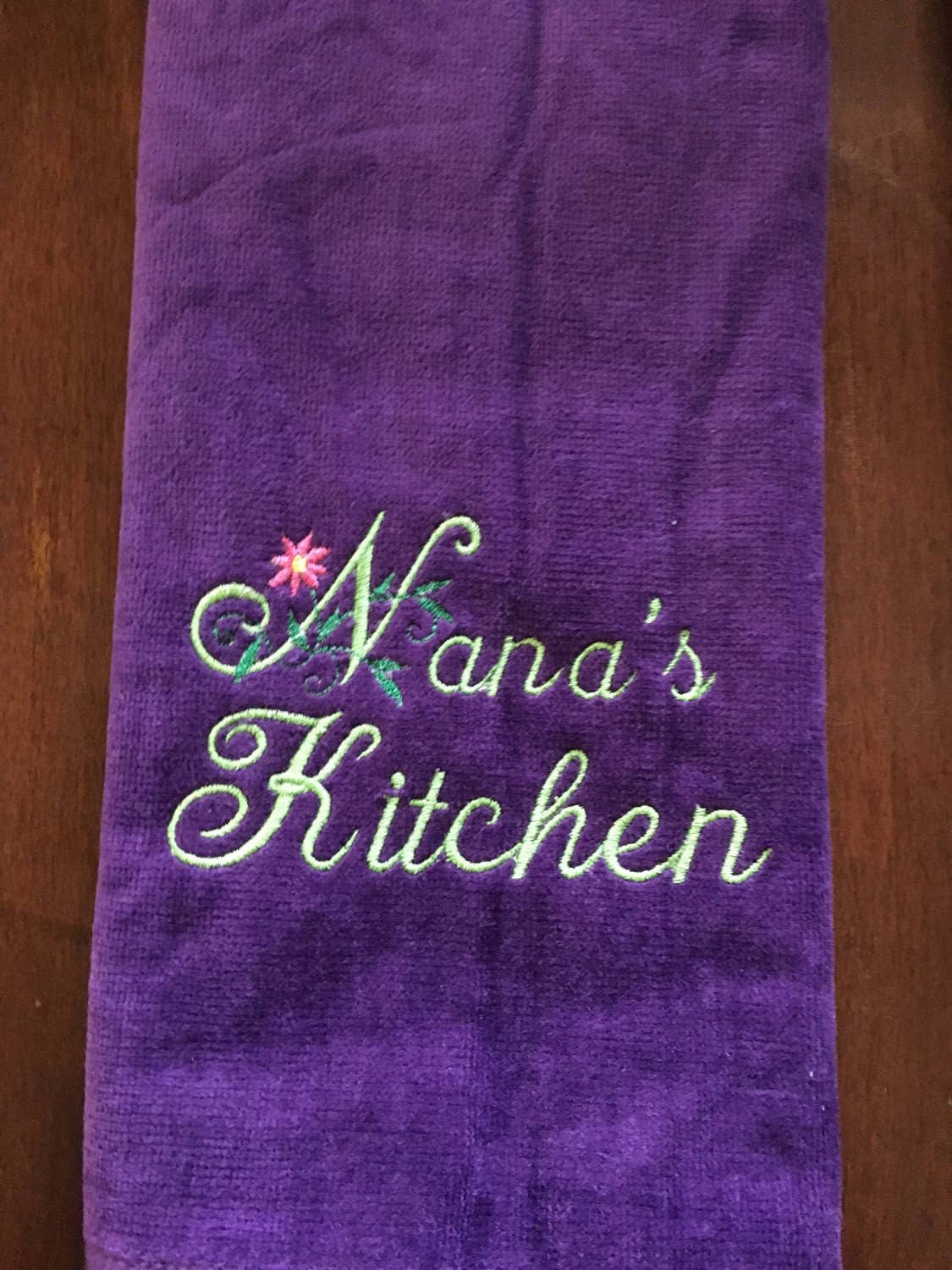 personalized embroidery kitchen towels dish towels