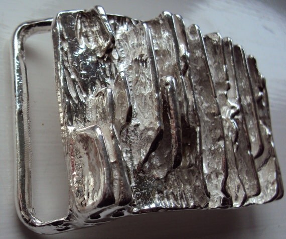 Solid Sterling Silver Belt Buckle The Royale