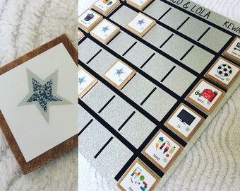 Kids Magnetic Reward Chart, Reward Tracker