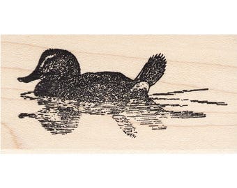 Duck Rubber Stamp | Etsy