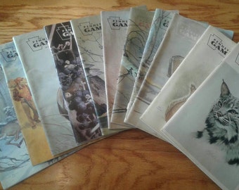 Vintage 1980 Pennsylvania Game News Magazines, set of 11 issues