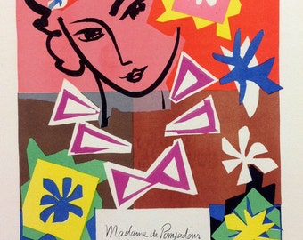 Matisse 43 "Bal de-l'ecole des arts decoratifs" printed 1959 Mourlot Art in posters