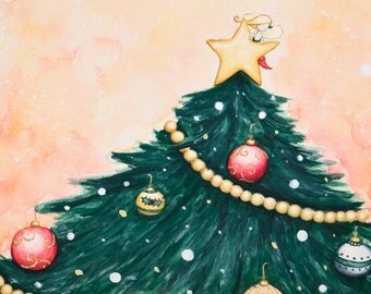 Flossie Christmas Cards- Single