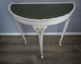 Half Moon Table half moon table | etsy Half Moon Table half moon table | etsy