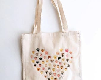 Tote Bag • Vulva Heart • The Vulva Gallery