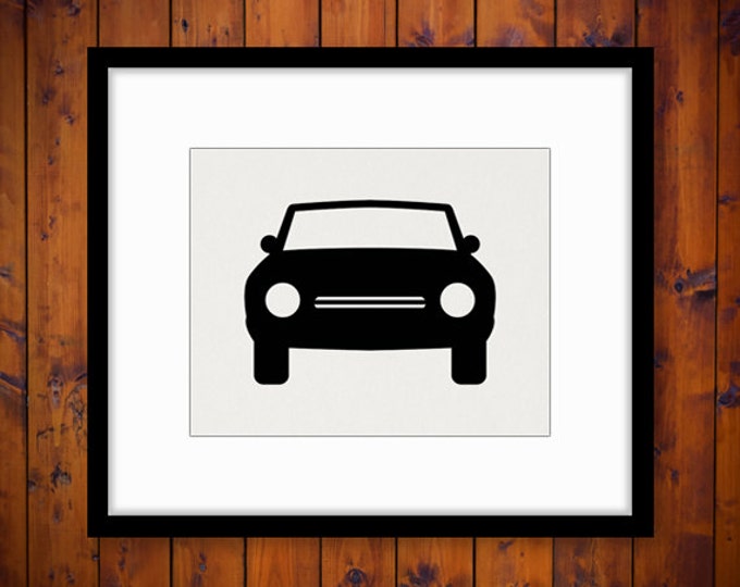 Printable Digital Classic Car Image Download Retro Car Graphic Illustration Vintage Clip Art Jpg Png Eps HQ 300dpi No.3956