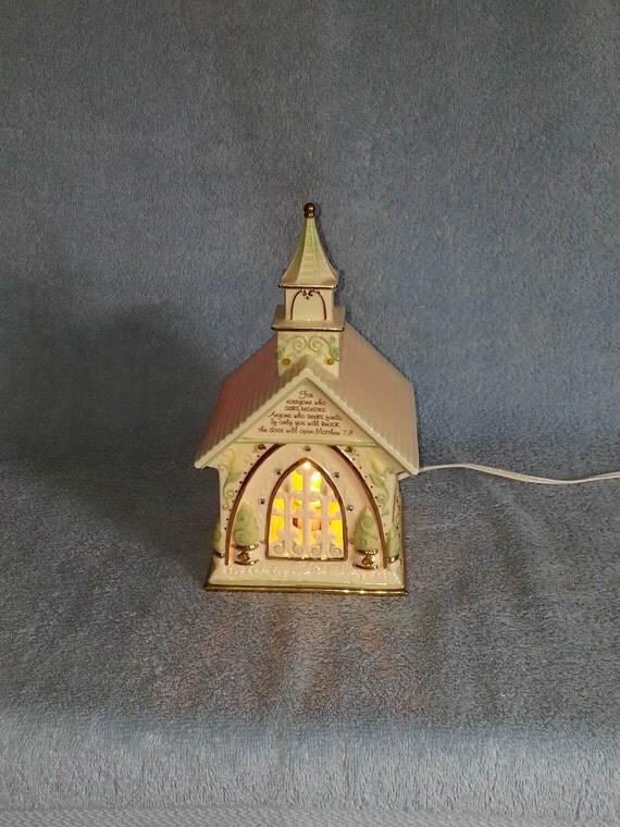 Nightlight or Accent Lamp Church Religious Theme