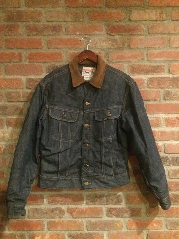 Vintage Lee Storm Rider Denim Jacket Made in USA Union Made