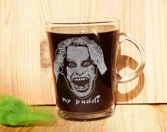 Suicide Squad Jared Leto Joker Gift for boyfriend - Jared Leto Joker Tea Cup - Suicide Squad Coffee Mug - Jared Leto Joker Cosplay, man gift