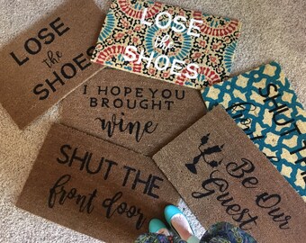 Funny front door mats