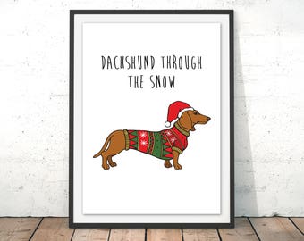 Dachshund Wall Art dachshund art | etsy Dachshund Wall Art dachshund art | etsy