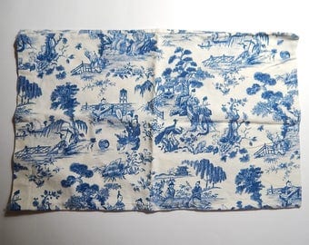 Delft blue pillow Etsy
