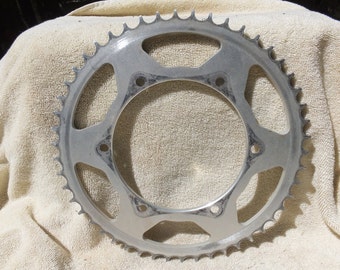 Large Gear/cogs Motorcycle Sprocket/Aluminum - metal components-assemblage, steampunk, altered art