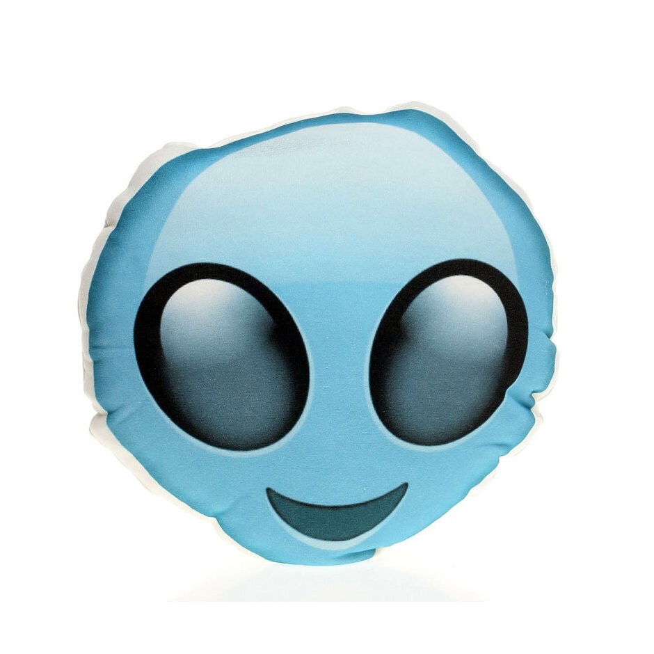 Emoji oreiller Alien emoji extraterrestre alien Emoji cadeau