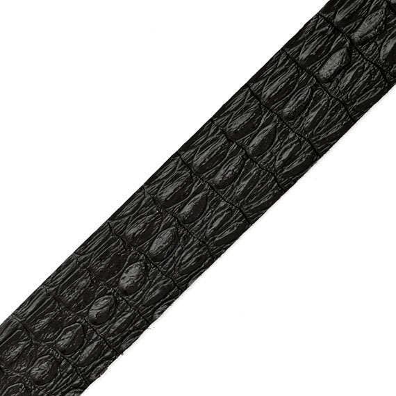 30mm Faux leather Braid Trim, Imitation leather Trim by 1yard, Black