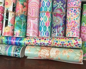 Beautiful Patterned Outdoor Vinyl, Indoor Vinyl and Heat Transfer Vinyl // Lilly Pulitzer Vinyl Sheets // Patterns 58-126