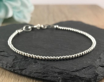 Stacking Bracelet, Sterling Silver Bracelet, thin sterling bracelet, Dainty jewellery, Skinny bracelet