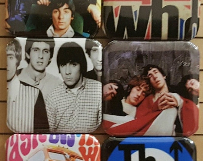 The Who, Fridge Magnets, Cute Magnets, Mod Art, Custom Magnets, Small Magnets