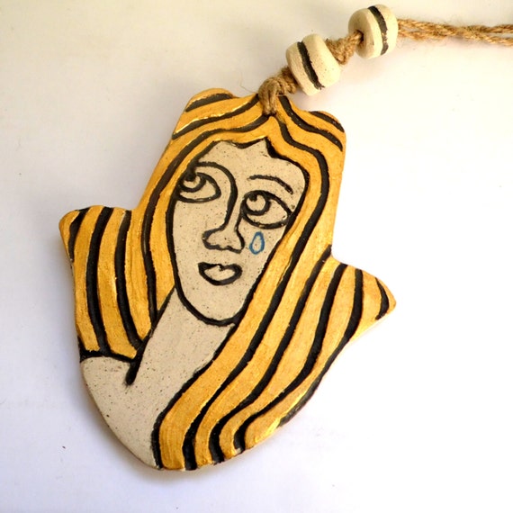 Hamsa Wall Decor ceramic hamsa hamsa art hamsa wall art hand of fatima hand Hamsa Wall Decor ceramic hamsa hamsa art hamsa wall art hand of fatima hand