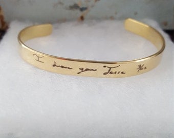 Custom Handwriting Jewelry | Custom Not Bracelet | Handwriting Jewelry | Signature Jewelry