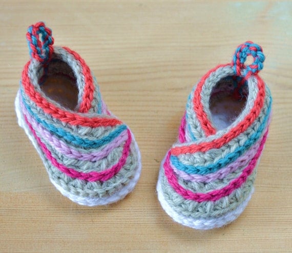 CROCHET PATTERN Digital file Baby Kimono Shoes Baby Booties