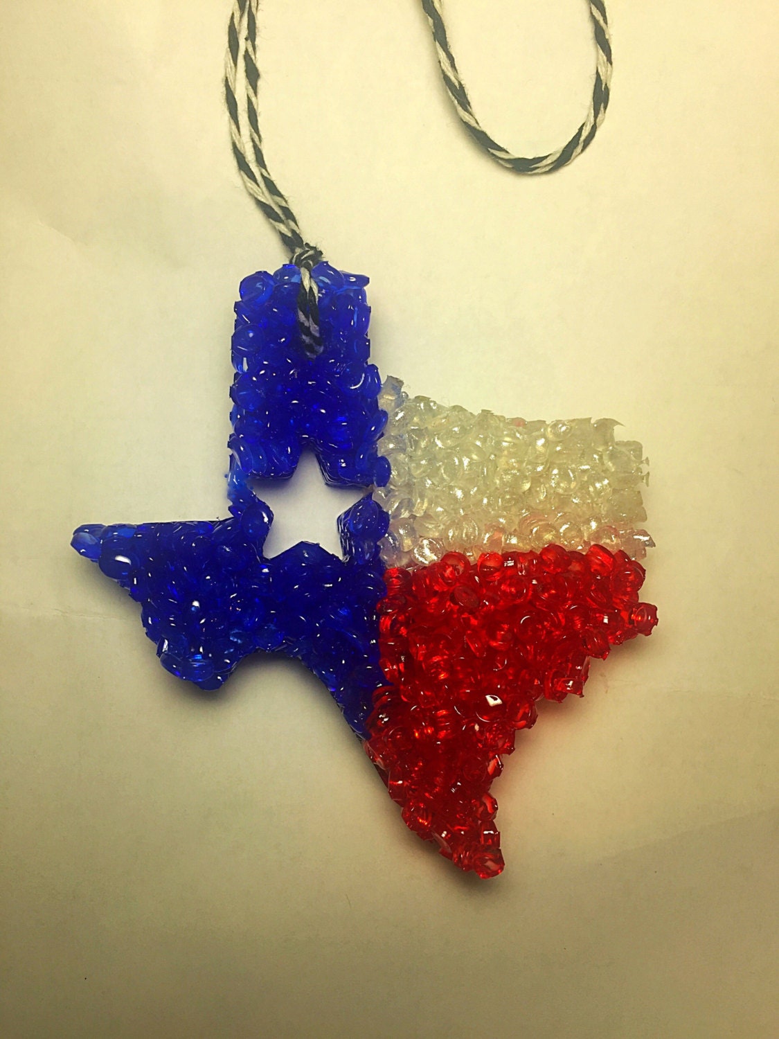 Texas Lone Star State Air Freshener Aroma Beads Ornies Car