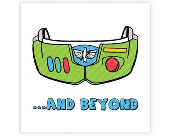 Disney, Toy Story, And Beyond, Buzz Lightyear, Space, Ranger, Illustration, TShirt Design, Cut File, svg, pdf, eps, png, dxf