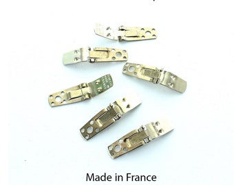 French shoe clips made by Bluette. Price is for 10 shoe clips (5 pairs)