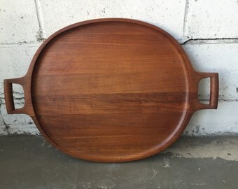 Huge teak tray by Jens Quistgaard for Dansk