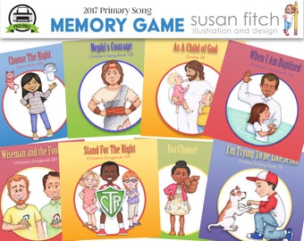 2017 LDS Primary Song Memory Game