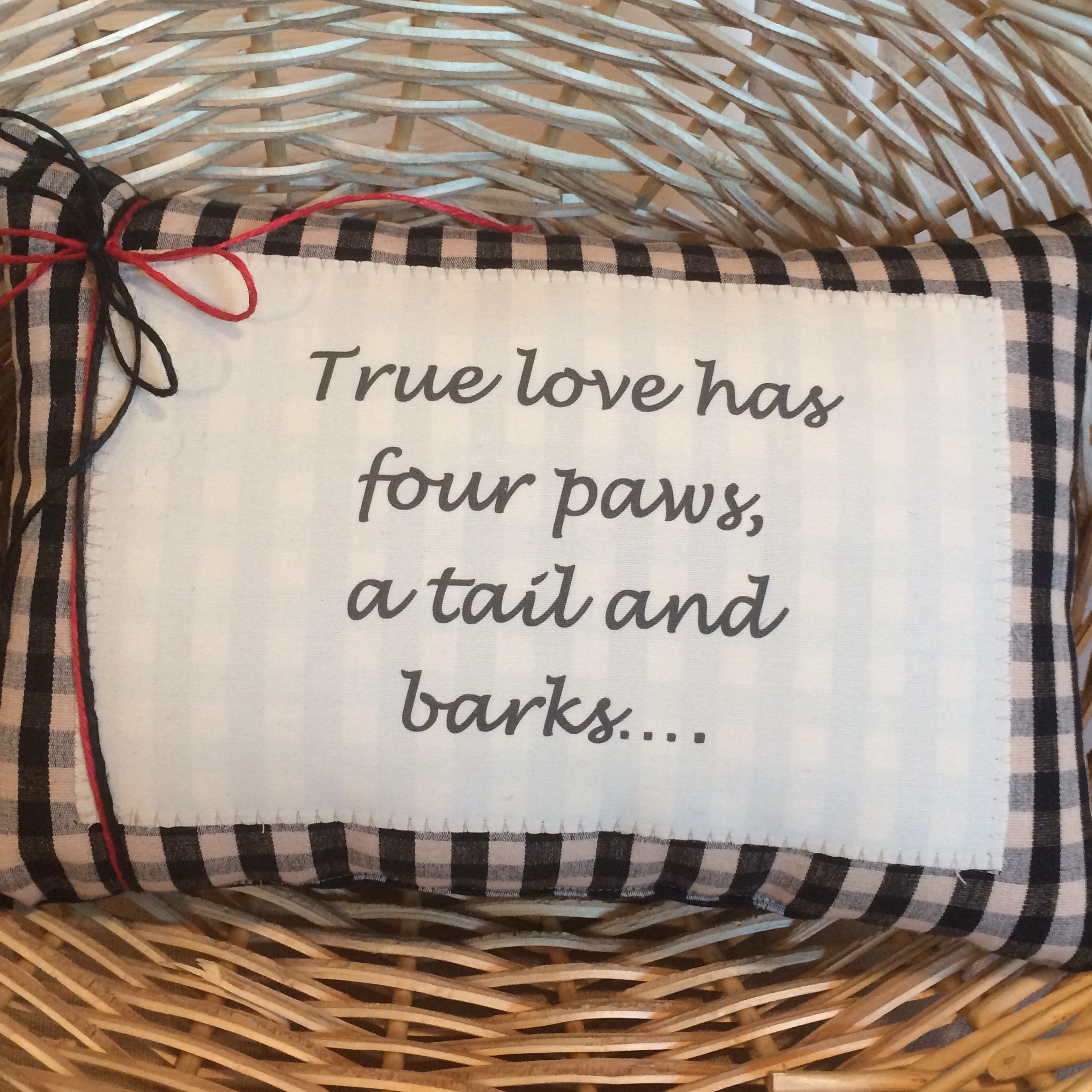 Pillows with sayings Dogs by on Etsy