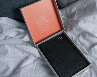 Get Shit Done Travel Wallet A6 - Black + FREE Get Shit done Minimal Black notebook ( Planner, Travel, Passport, Notebook, accessory)