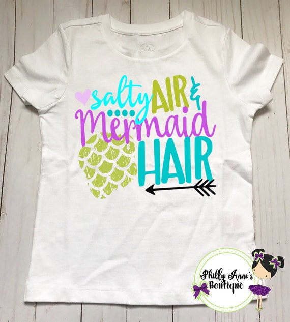 salty mermaid shirt