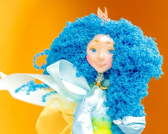 Handmade toys gift for child kawaii teacher gift gag gift pregnancy reveal something blue unique gift window decor cute gift for wedding