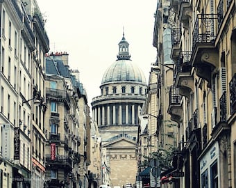 Paris Photograph, Pantheon Picture, Paris Photography, Latin Quarter, French Decor, Wall Art, Travel Photo, 8 x 10 Print, 11 x 14 Print