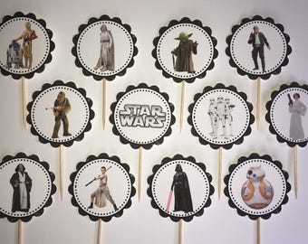 Printable Star Wars Cupcake Toppers